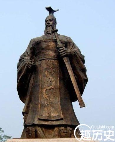 汉高祖刘邦雕像