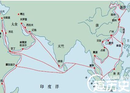 海上丝绸之路的途经国家是哪些
