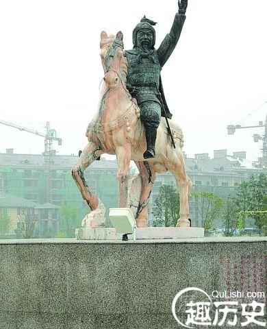 李广利雕像
