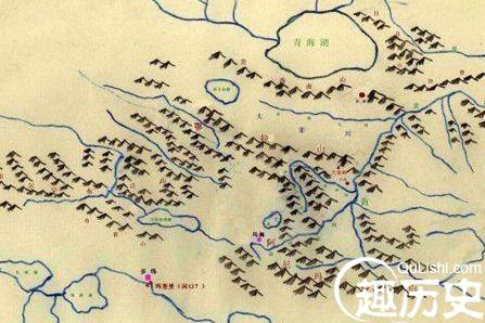 大非川之战是发生在唐总章三年,也就是670年的四月到八月,在唐和吐蕃图片