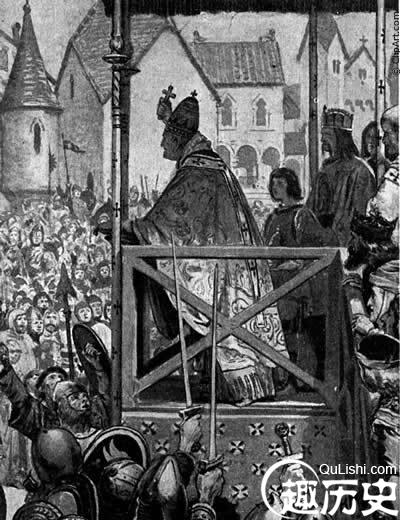 罗马教皇乌尔班二世宣布发起十字军东征(LSSDJT.com)