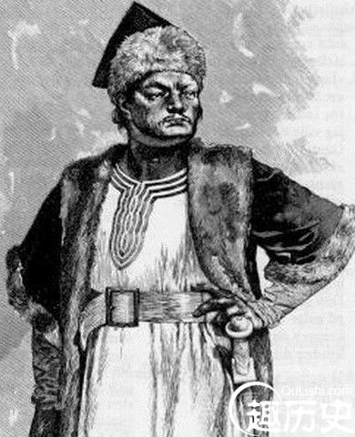 沙隆之战匈奴帝国领导人阿提拉画像