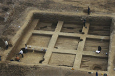 唐代长安城遗址被发掘出来