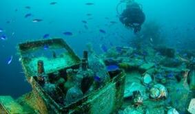世界上最大的沉船墓地：特鲁克泻湖幽灵舰队