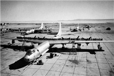 美国飞机开始第一次轰炸柏林