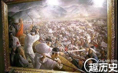 高丽蒙古战争油画