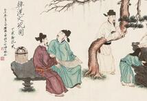 唐代著名画家韩滉画技精湛身居高位而不骄奢