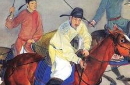 皇帝另一面：唐玄宗打马球率四人力克吐蕃十人