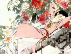 红楼梦最具有中性美的女子：史湘云醉卧芍药