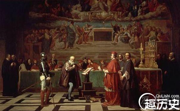 伽利略面对支教会的审判
