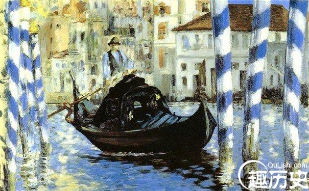 马奈的作品《威尼斯大运河》
