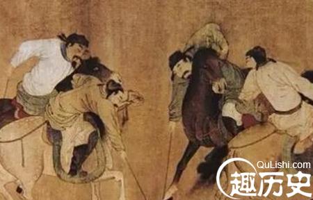 唐朝皇帝运动：唐玄宗打马球四人力克吐蕃十人