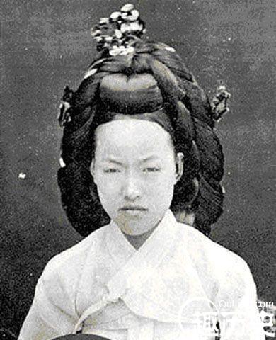 朝鲜明成皇后老照片
