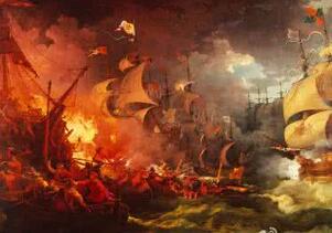 英西大海战：打破了西班牙海上的独霸地位