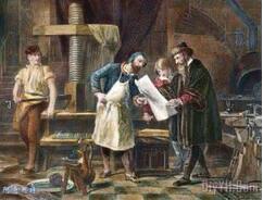 德国著名发明家古腾堡对印刷术有什么贡献