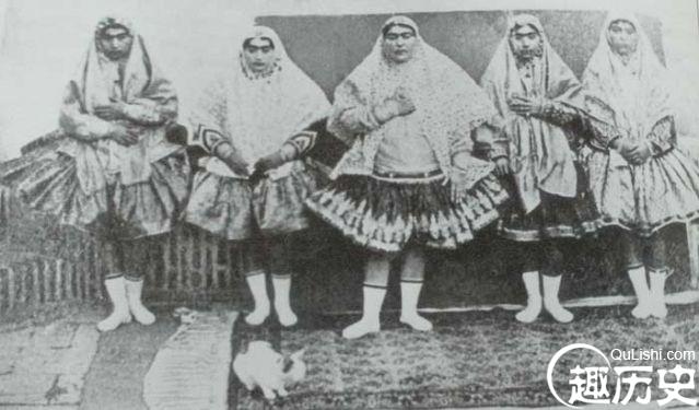 ▲▼19世纪伊朗北部卡扎尔王朝公主。 （图／翻摄自维基百科）