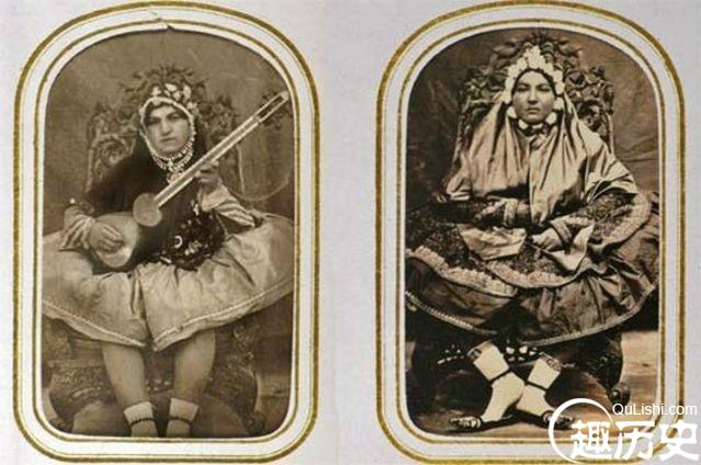 19世纪伊朗北部卡扎尔王朝公主。 