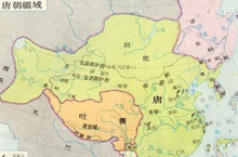 唐朝地图——中国古代唐朝地图