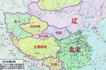 宋朝地图——中国古代两宋时期地图