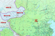 元朝地图——中国古代元朝地图