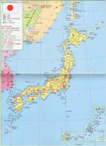 日本——世界史日本地图