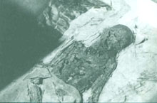慈禧太后陵墓被挖后遗体出土时的震撼景象（图）