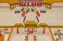 中国古代皇帝洞房有哪些习俗？清朝皇帝婚礼图