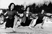 曝光：第二次世界大战美国女兵训练照【组图】