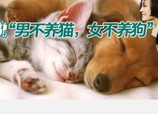 为什么说“男不养猫，女不养狗”？