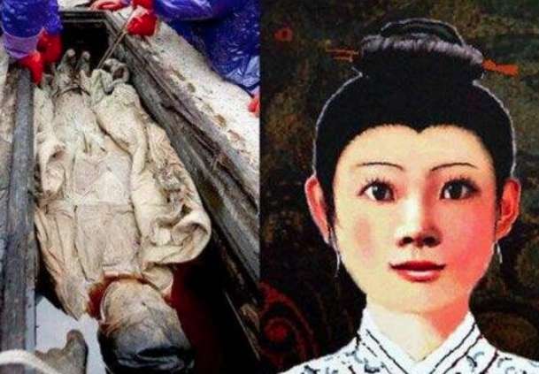 凌惠平的出土照片汉代女尸凌惠平的真实身世是什么