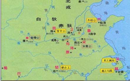 所谓“春秋五霸”，跟实力其实没多大关系