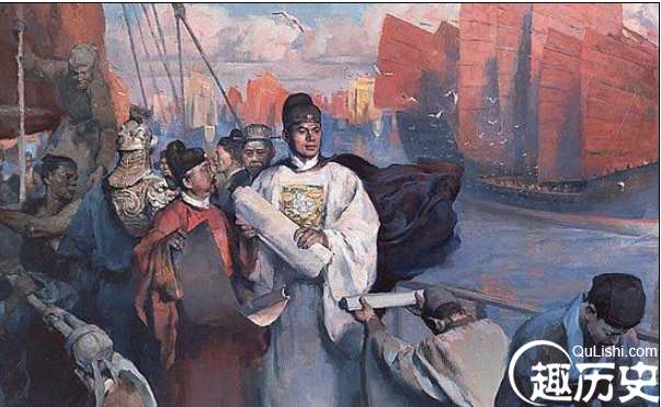 比欧洲开辟新航路早一百年，明朝郑和下西洋开辟新航路