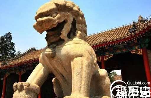 揭秘古代石狮子的由来，门前一对石狮子有什么用？