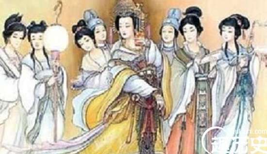 后赵石虎的后宫里有多少美女？还有一只千骑美女仪仗队