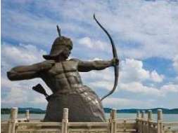 高俅向皇帝推荐一将，此人以少胜多，死后被尊为神