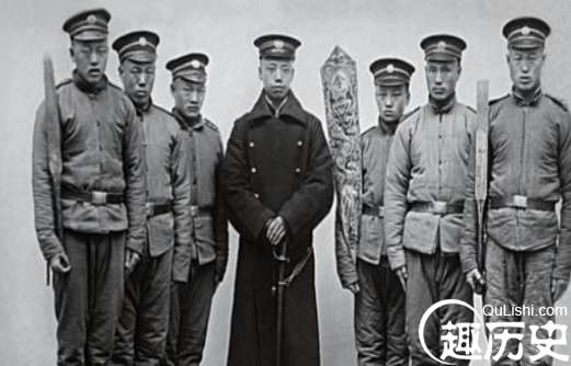 清末的新式禁卫军，拥有当时亚洲最好的武器装备