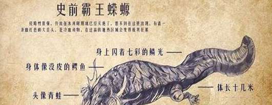 史上最大的蝾螈——史前霸王蝾螈，恐龙见了都怕