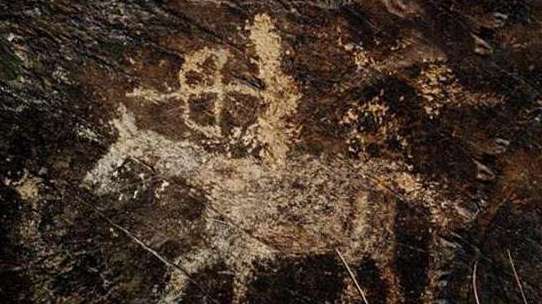 世界最古老的岩画——霍梅恩岩画，超过四万年历史
