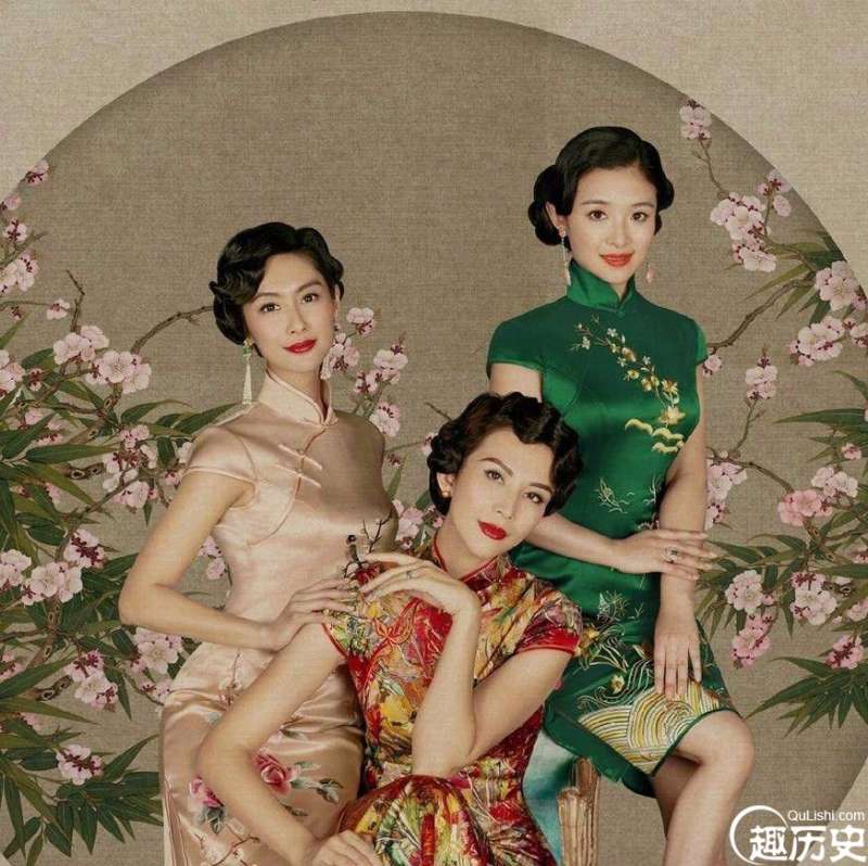 为何古代旗袍非得是双边开叉，其真实原因让你意想不到！