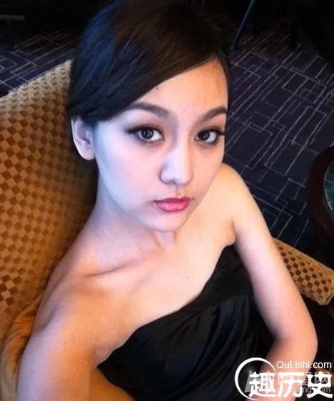 李晨前女友新疆女孩迪丽娜尔美艳私房照