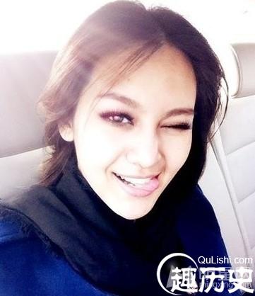 李晨前女友新疆女孩迪丽娜尔美艳私房照