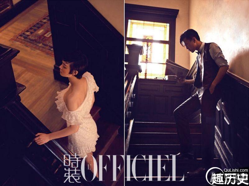 邓超孙俪登《时装L OFFICIEL》封面 大方秀幸福