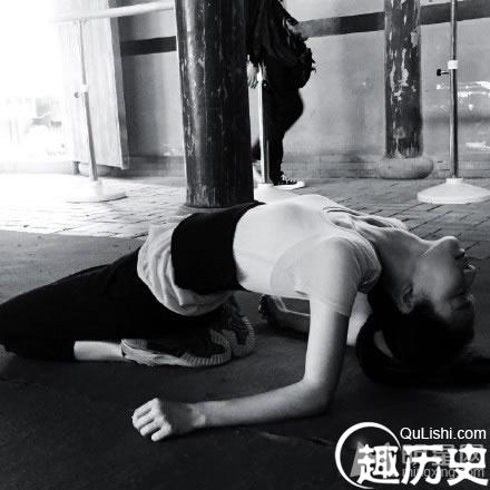 倪妮2015学习武术生活照 刻苦勤奋十分认真