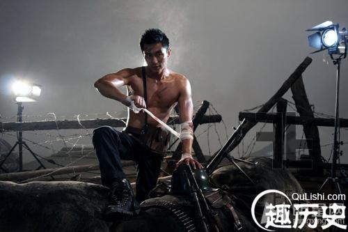 李晨早期《时尚芭莎》硬汉写真 吹响英雄集结号