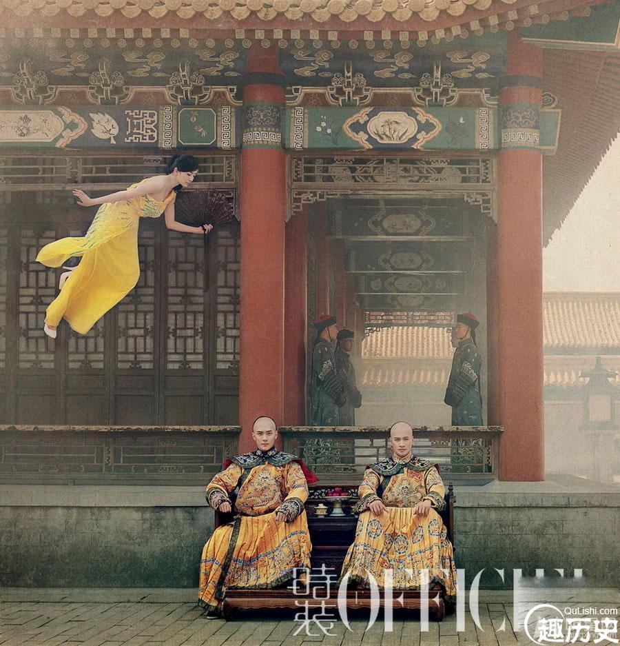 杨幂冯绍峰古装登封面 
