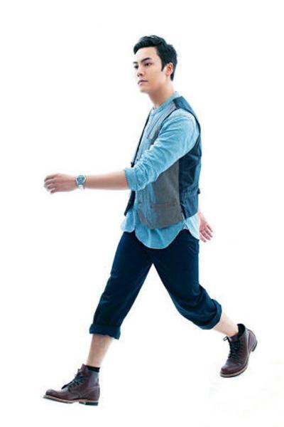 陈伟霆代言手表 大片尽显儒雅绅士风
