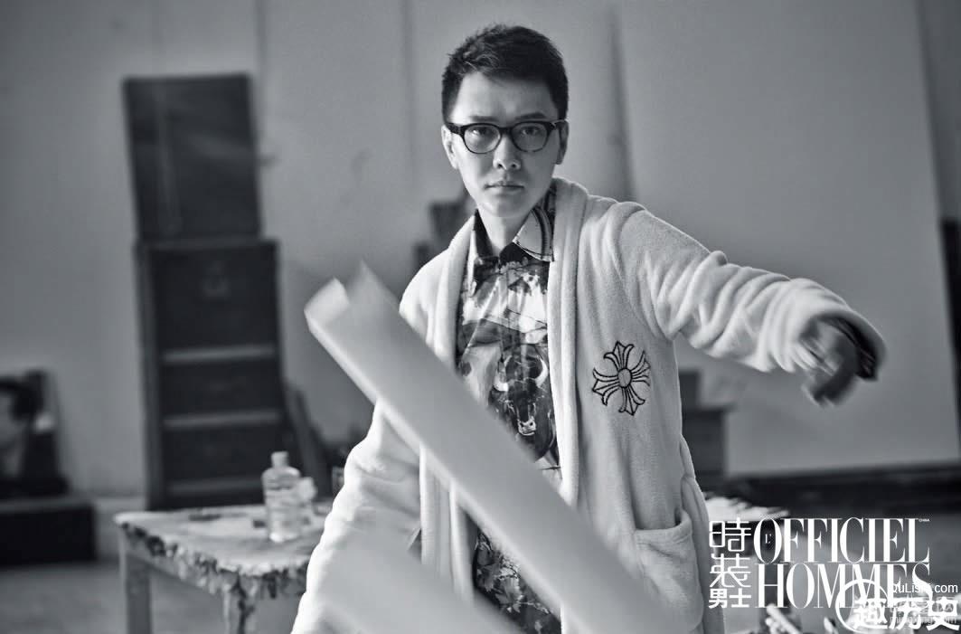 冯绍峰2015登时尚男士封面 