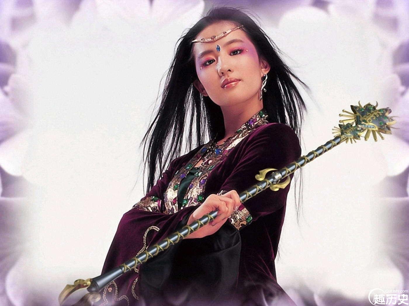 刘亦菲变身武侠少女 