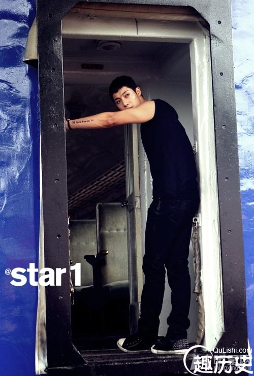 金贤重at Star1杂志型男魅力画报