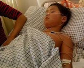 11岁男孩在校被老师殴打住院 脾脏被切除